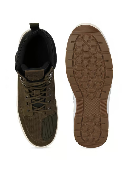 앵커 보트 올리브 부츠-3